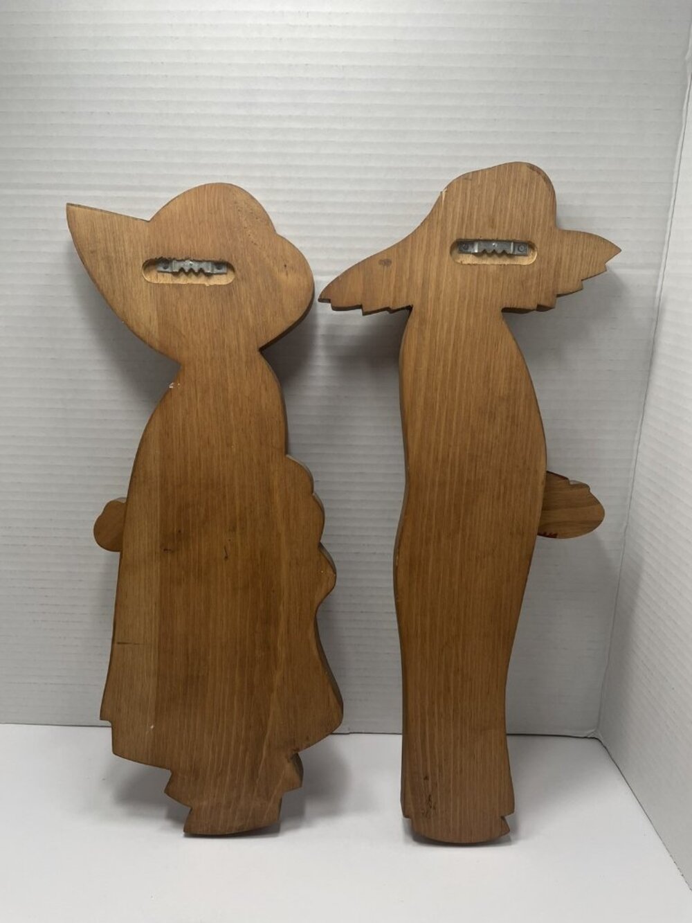 Vintage American Folk Art/Primative Silhouettes Pioneers - Picture 13 of 13